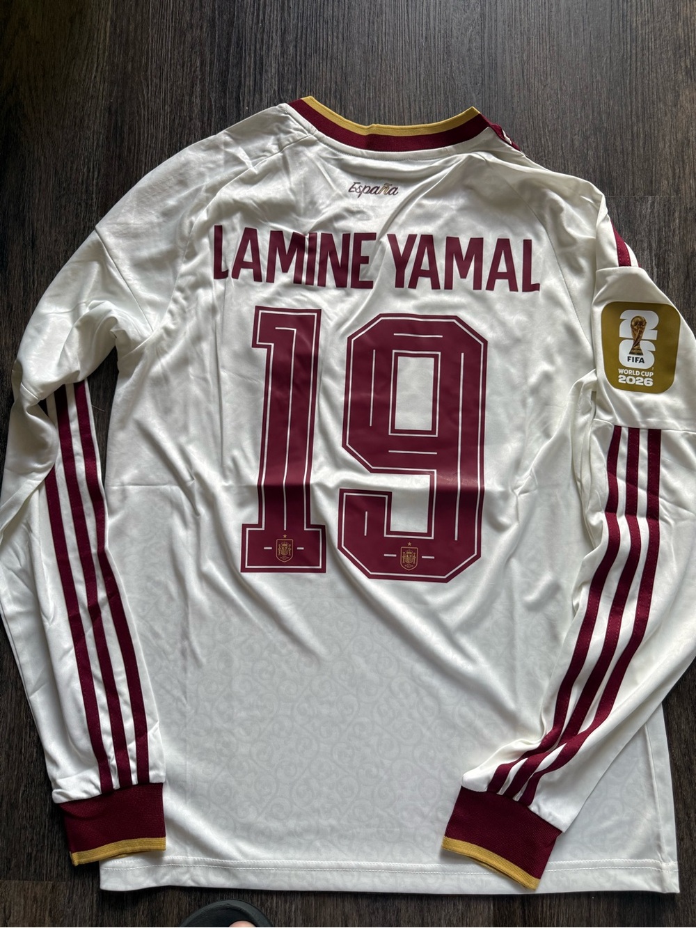 Adidas lamine yamal brand new long sleeve soccer jersey world cup soccer 2026 - Picture 7 of 12